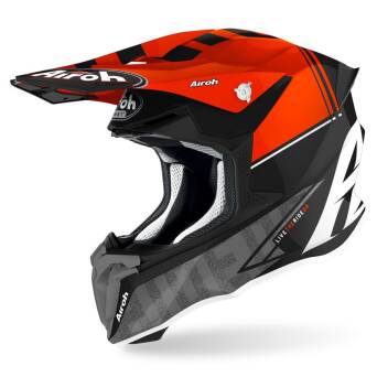 KASK AIROH TWIST 2.0 TECH RED GLOSS ROZ. M