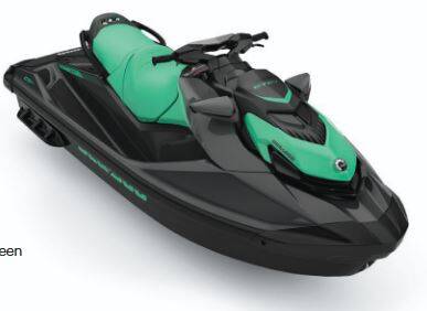 Sea-Doo GTI SE 170 NEW 2026 Eclipse Black and Laguna Green