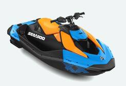 Sea-Doo Spark X Trixx 110 1-UP 2027 Gulfstream Blue/Orange Crush