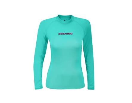BLUZKA SEA-DOO LADIE'S SAND&SAND RASHGUARD AQUA XS
