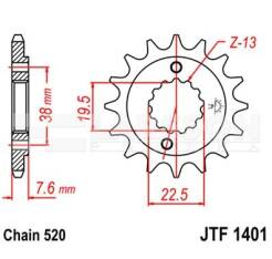 ZĘBATKA PRZÓD S LTR450 LTZ400  1401-14 rozm.520