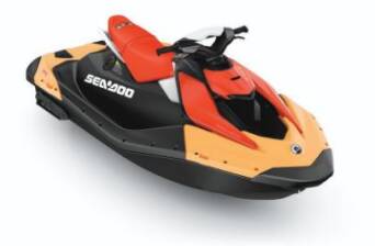 Sea-Doo Spark 2-UP 60 2026 Sunrise Orange / Dragon Red