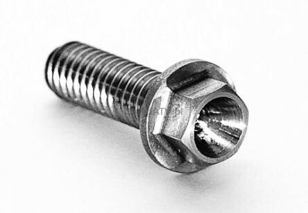 6MMX20MM HEX FLANGE HEAD SCREW 952-05BLK