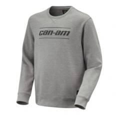 BLUZA CAN-AM SIGNATURE CREW HEATHER GREY ROZ. XL