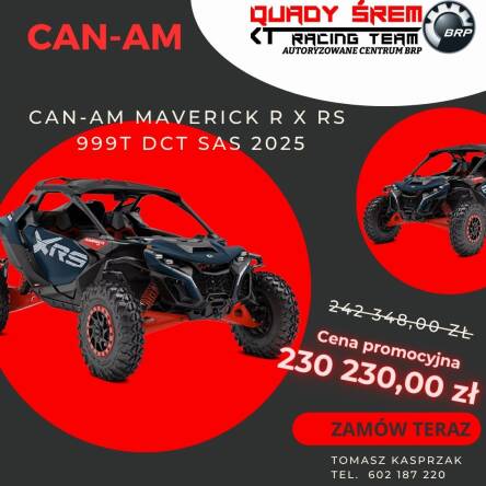 Can-Am Maverick R X RS 999T DCT SAS 2025