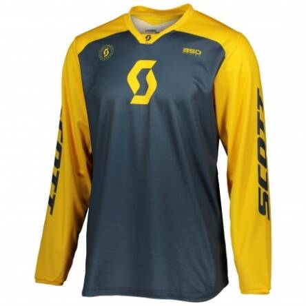 BLUZA SCOTT JERSEY 350 TRACK BLUE/YELLOW L