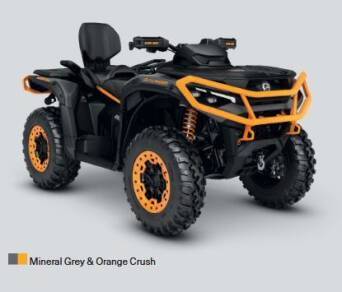 Can-am Outlander XT-P 1000R MINERAL GREY & ORANGE CRUSH 2026