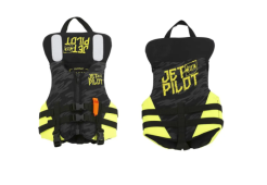 JETPILOT  CAUSE KIDS ISO 100N BLACK/YELLOW 127CM 