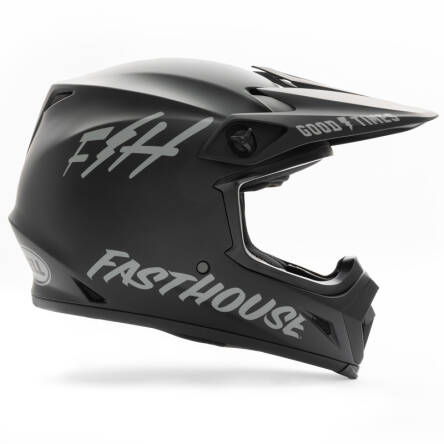 KASK BELL MX-9 MIPS FASTHOUSE MATTE BLACK/GREY L 
