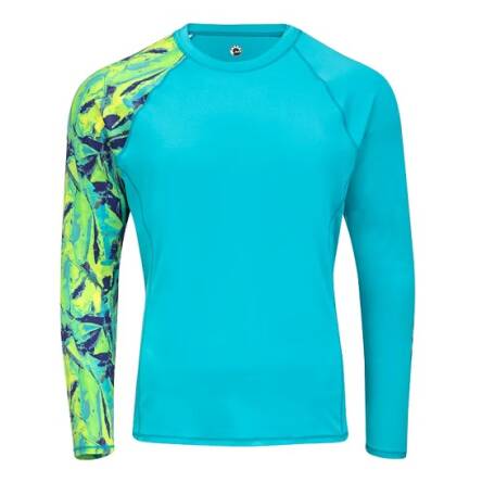 BLUZKA SEA-DOO MEN'S RASHGUARD ADVENTURE AQUA XL