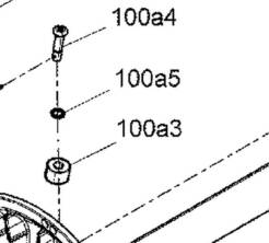 ROLKA TYLNEGO KOŁA CVT X3 417127016 420629211