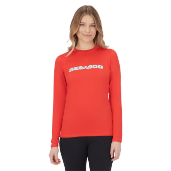 LADIES LONG SLEEVE RASHGUARD SIGNATURE M
