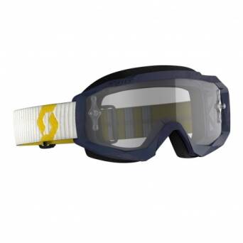 GOGLE SCOTT  HUSTLE X MX dark blue/yellow 