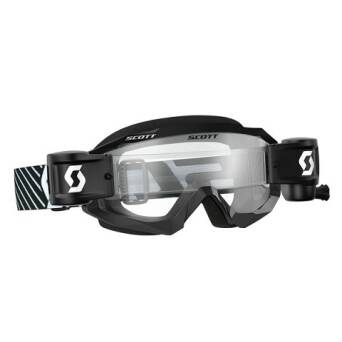 GOGLE SCOTT  HUSTLE MX WFS BLACK/WHITE CLEAR WORKS