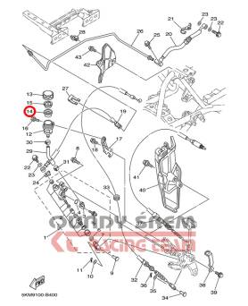 MEMBRANA YAMAHA 2VN-25854-00-00