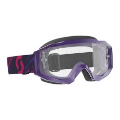 GOGLE SCOTT HUSTLE X MX PURPLE/PINK CLEAR WORKS