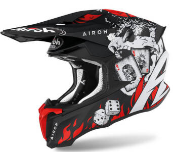 KASK AIROH TWIST 2.0 TECH HELL MAT M