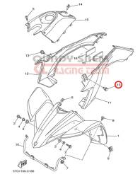 ŚRUBA yamaha BOCZNEJ ODUDOWY 90109-06172-00