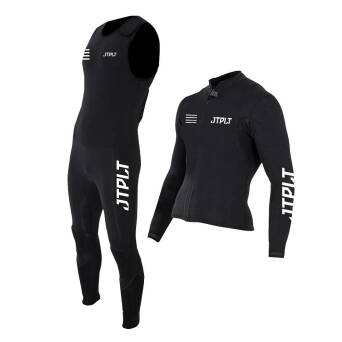 KOMBINEZON JETPILOT RX VAULT JOHN AND JACKET BLACK