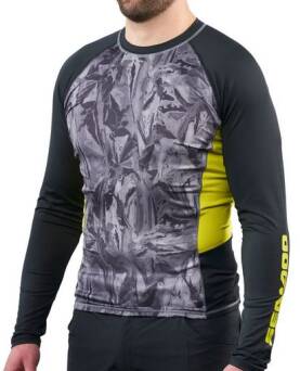 BLUZKA SEA-DOO MEN'S RASHGUARD BEACH BLACK ROZ.L