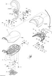 ELEMENT SIEDZENIA BRP - ZATRZASK 708000822