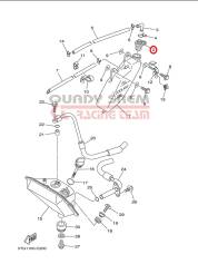 KOREK YAMAHA ZBIORNICZKA PŁYNU YFZ450 5TG218750000