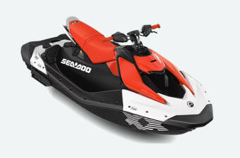 Sea-Doo Spark Trixx 3 UP NEW Dragon Red and Bright White 2024