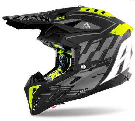KASK AIROH AVIATOR 3 RAMPAGE BLACK MATT L