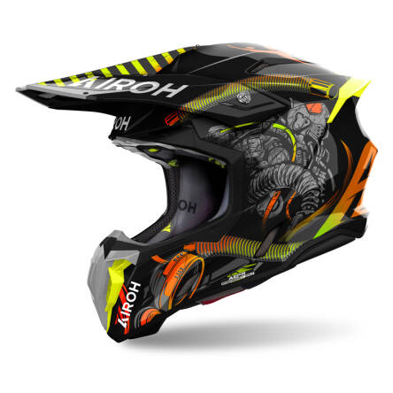 KASK AIROH TWIST 3 TOXIC GLOSS M 