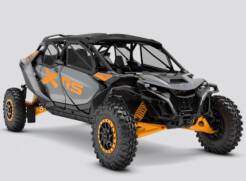 Can-am Maverick R MAX X RS DCT SAS 999T Dolomite Grey & Orange Crush 2027