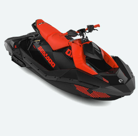 SEA-DOO SPARK TRIXX 90 3up Lava Red & Deep Black
