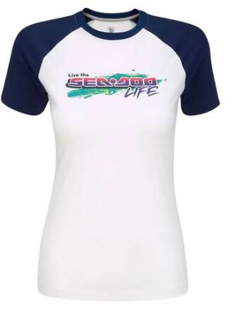 T-SHIRT SEA-DOO LADIES' RETRO NAVY ROZ. S