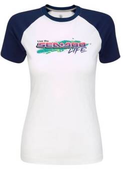 T-SHIRT SEA-DOO LADIES' RETRO NAVY ROZ. S