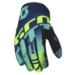 RĘKAWICE SCOTT GLOVE 450 NOISE BLUE/YELLOW ROZ. L