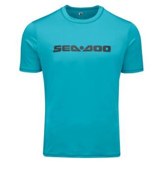 BLUZKA SEA-DOO MEN'S SIGNATURE RASHGUARD AQUA R.L