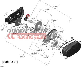 TRÓJZĄB SPRZĘGŁA BRP 420280473