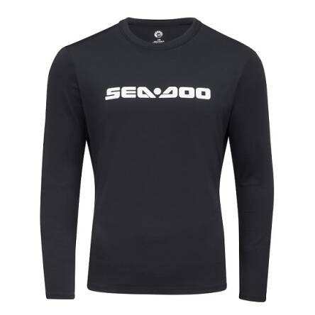 BLUZKA SEA-DOO MEN'S RASHGUARD SIGNATURE BLACK XL