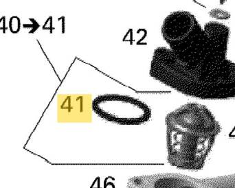 USZCZELKA, O-RING OBUDOWY TERMOSTATU BRP 420650300