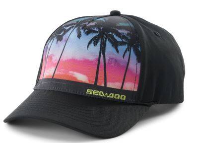 SEA-DOO WOMENT SUNSET BEACH CZAPKA ONE SIZE BLACK 