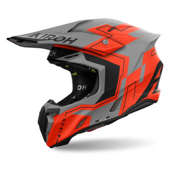 KASK AIROH TWIST 3 DIZZY ORANGE FLUO MATT XL 