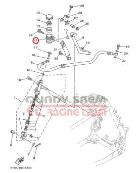 ZBIORNIK PŁYNU HAMULCOWEGO YAMAHA 5TG-25894-00-00