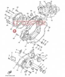 USZCZELKA YFZ450 POD POKRYWĘ SPRZĘGŁA 5TA154530000