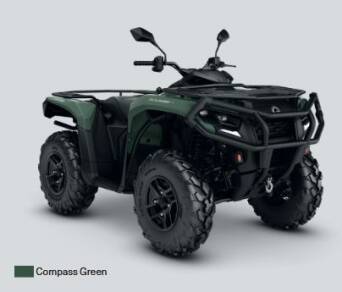 Can-am Outlander PRO XU T ABS  HD7 COMPASS GREEN 2026
