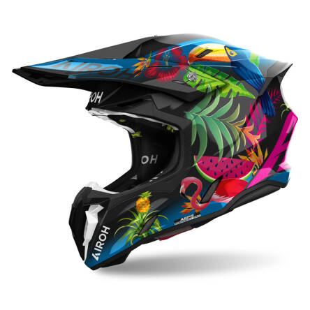 KASK AIROH TWIST 3 AMAZONIA GLOSS S