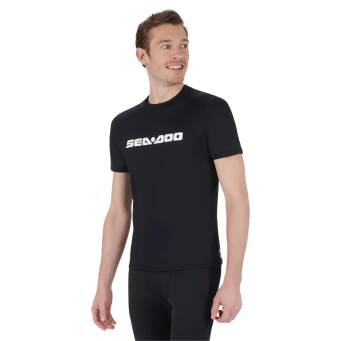 SEA-DOO SS RASHGUARD SIGN BK M 4544870694