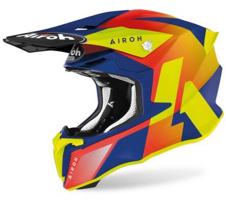 KASK AIROH TWIST 2.0 LIFT AZURE MATT ROZ. M