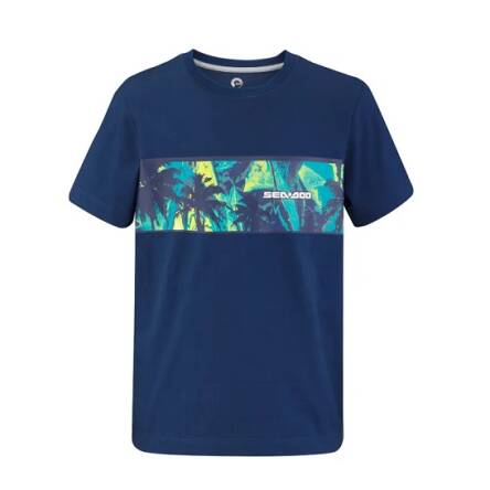 KOSZULKA T-SHIRT YOUTH KIDS'/TEEN 14-16 NAVY