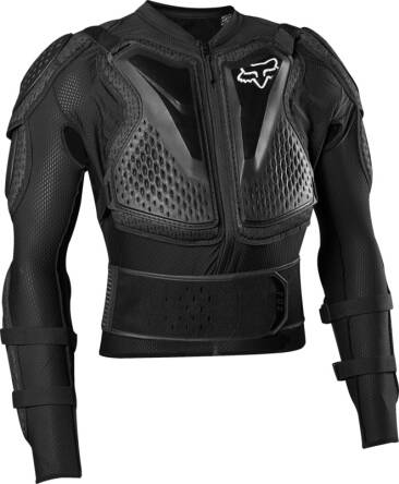 KOSZULKA Z OCHRANIACZAMI FOX TITAN SPORT BLACK S