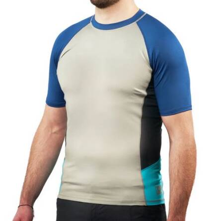 BLUZKA SEA-DOO MEN'S RASHGUARD BEACH WARM GREY L