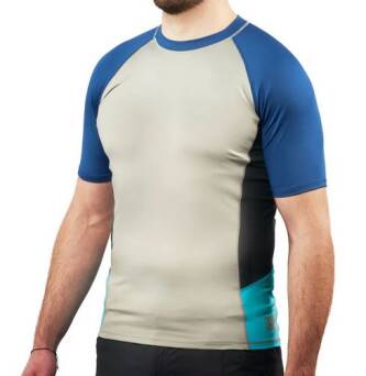 BLUZKA SEA-DOO MEN'S RASHGUARD BEACH WARM GREY L